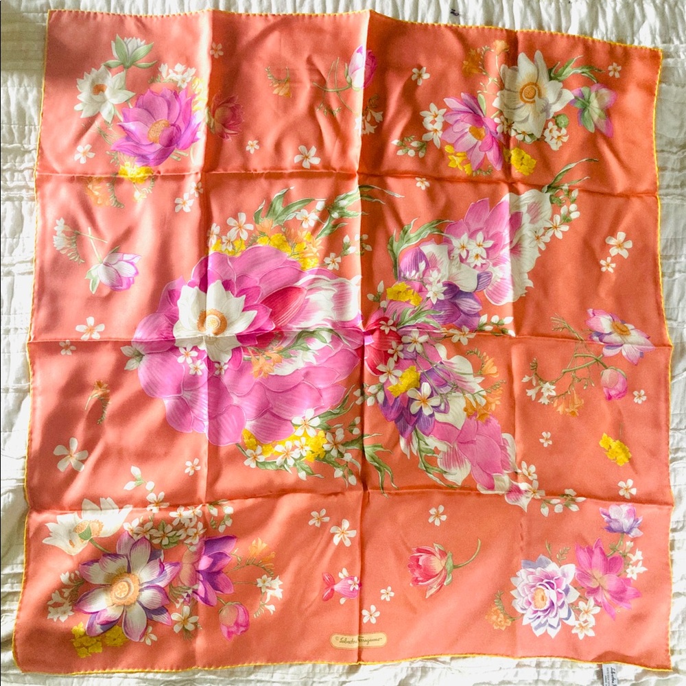 Salvatore Ferragamo Silk Scarf